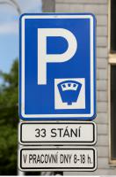 parking traffic sign